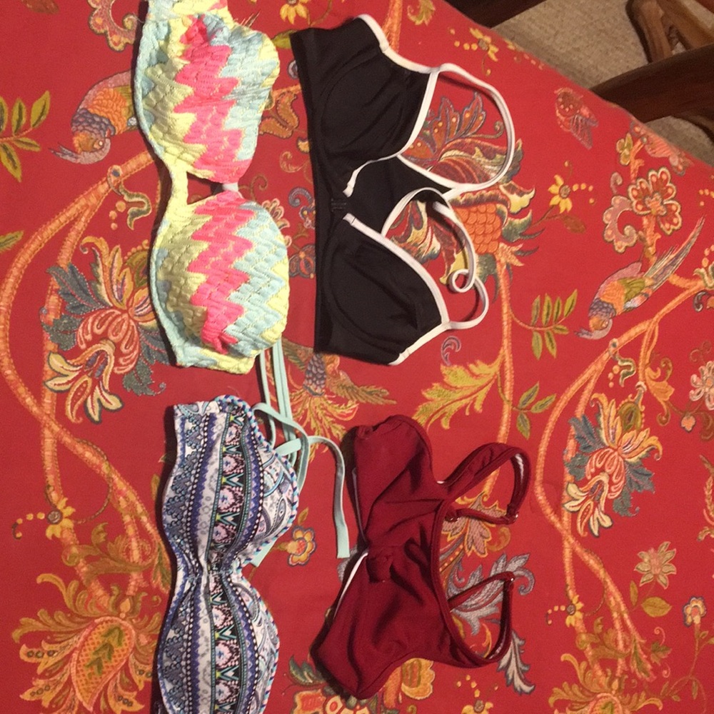Bundle size medium and large bikini tops